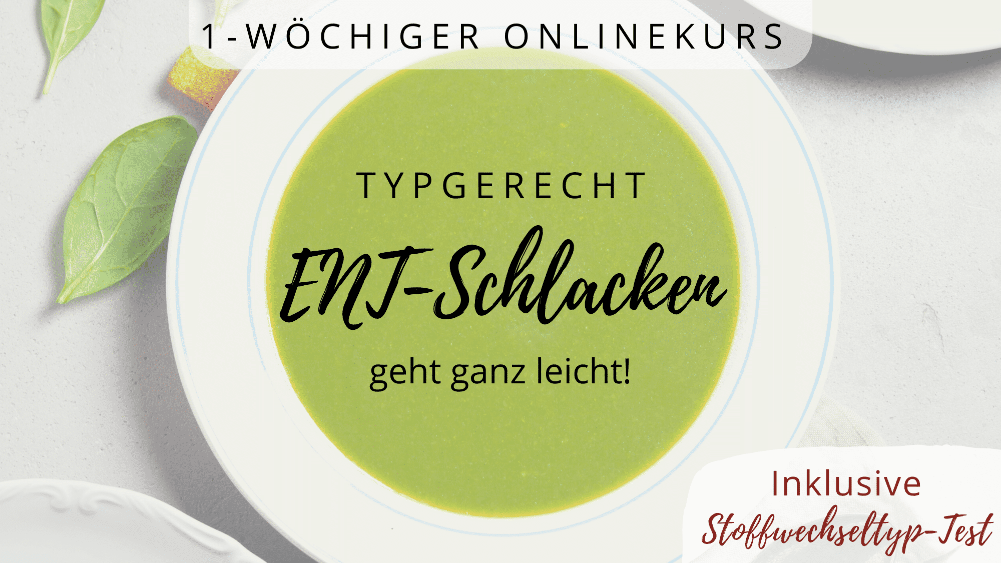 Typgerechte Entschlackungswoche inkl Test